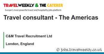 C&M Travel Recruitment Ltd: Travel consultant - The Americas