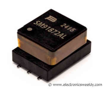 AEC-Q200 transformer isolates battery management signals