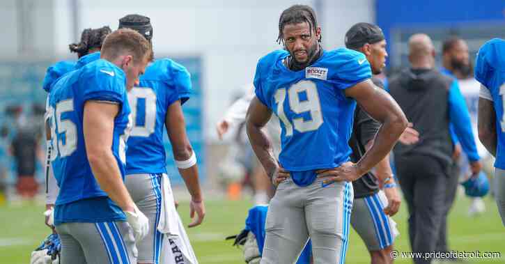 Mailbag: Which Lions practice squad WR will win a spot on the 53-man roster?