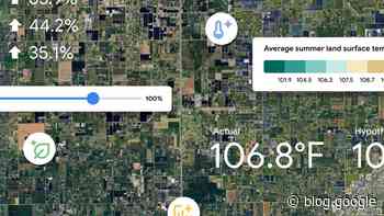 How we’re using AI to help cities tackle extreme heat