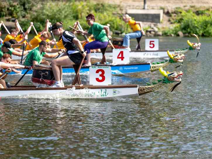 Mülheimer Drachenboot-Festival am 7. und 8. September: Sport, Spaß und Spannung in der Ruhrarena