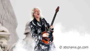 Queen guitarist Brian May says he had a 'minor stroke' but can still play