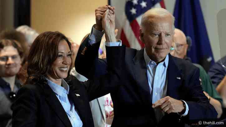 Harris dampens hopes of break with Biden on Gaza