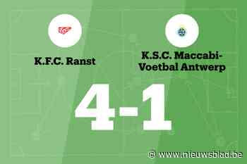 Ranst B wint thuis van Maccabi, mede dankzij twee treffers Deweerdt