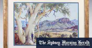 Albert Namatjira paintings auctioned by son of late mining millionaire