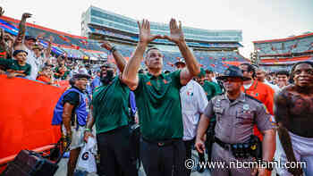 Hurricanes at No. 12 in AP Top 25, highest ranking since 2020; FSU out after 0-2 start