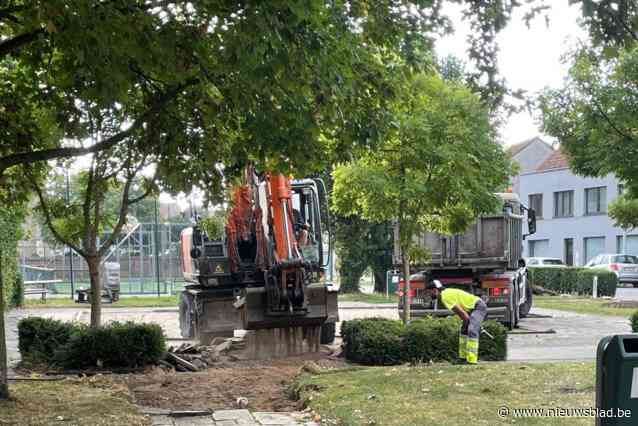 Werken aan Dorpsplein starten vroeger dan verwacht