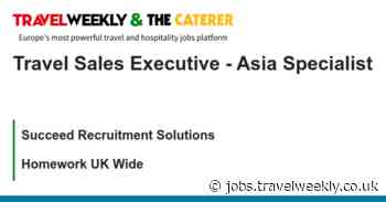 Succeed Recruitment Solutions: Travel Sales Executive - Asia Specialist