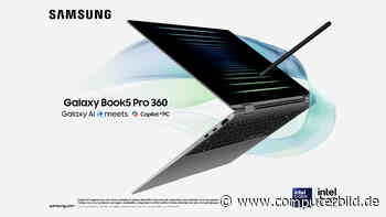 Samsung stellt neues KI-Notebook Galaxy Book 5 Pro 360 vor