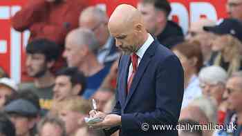 Erik ten Hag 'in danger of being sacked by Man United unless he improves his team's style of play' following an underwhelming start to the season