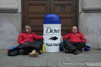 Police arrest 18 people after Greenpeace activists block Unilever HQ in the City