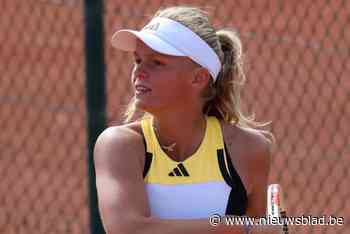 Jeline Vandromme geeft WO voor kwartfinale in dubbelspel van US Open Juniors