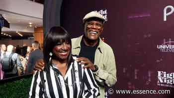 WATCH | Samuel L. Jackson and LaTanya Richardson Jackson on ‘Fight Night’ Red Carpet