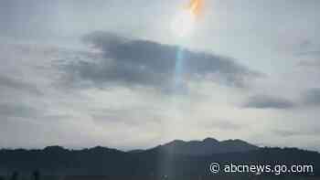 Small, harmless asteroid burns up in Earth's atmosphere over the Philippines