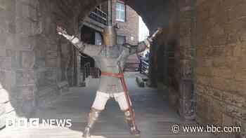 Meet the medieval knight in training for Great North Run