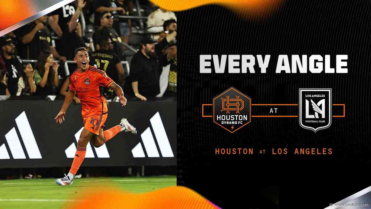 EVERY ANGLE | Ezequiel Ponce knocks his first MLS goal home | #HOUvLAFC