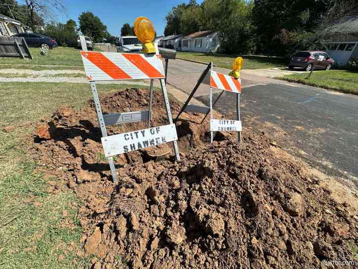 Shawnee woman frustrated with blocked sewer line