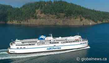 Sheared propeller leaves major BC Ferries vessel in dry dock, sailings cancelled