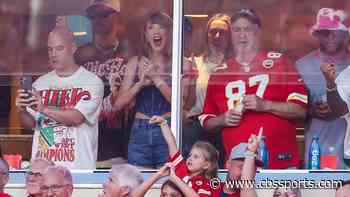 WATCH: Taylor Swift reacts to Chiefs' first touchdown of 2024 NFL season in Thursday opener vs. Ravens