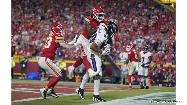 NFL season opener: Chiefs hold off Ravens in wild finish