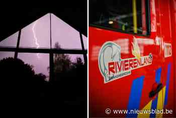 Brandweer in Mechelse regio verwerkt meer dan vijftig oproepen na onweer