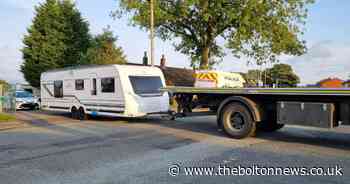 Arrests made as police seize 'stolen' caravans and gas bottles