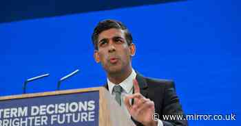 Rishi Sunak to duck out of four-day Tory conference after 'a few hours'