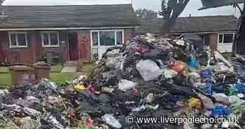 Warning issued after street covered in lorry-load of rubbish