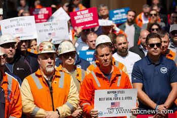 Deep divisions in battleground Pennsylvania over proposed sale of U.S. Steel to Japanese company