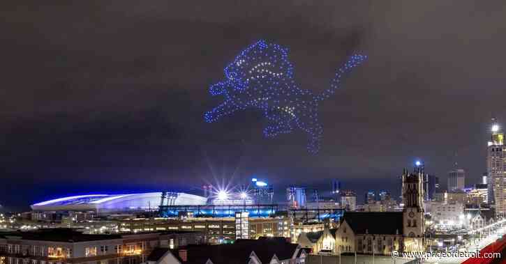 Notes: Lions kicking season off with drone show in downtown Detroit