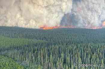 Cluster of wildfires in B.C. Interior triggers evacuation alert