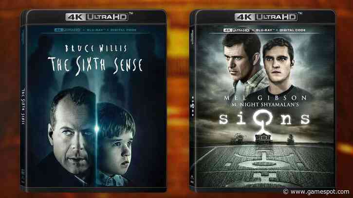 The Sixth Sense And Signs Are Finally Releasing On 4K Blu-Ray