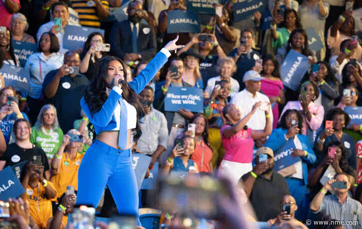 Megan Thee Stallion slams those avoiding presidential election: “What the fuck are you talking about?”