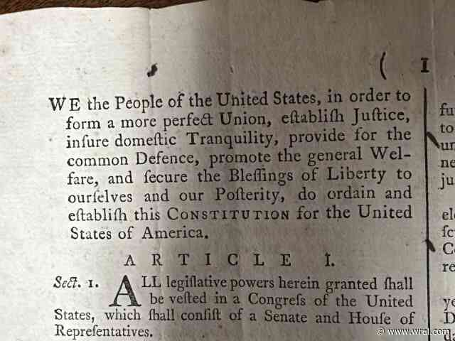 A rare copy of the US Constitution went missing for centuries. Now it's being auctioned for millions