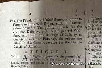 A Rare 1787 Copy of the US Constitution Is Up for Auction