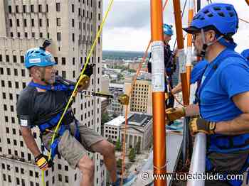 Photo Gallery: Over the Edge for Victory event in downtown Toledo