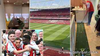 What's it like to watch Arsenal in a box at the Emirates Stadium? Travel sorted, food and drink included, stay at The Grove's hotel and even sink some putts while watching the action