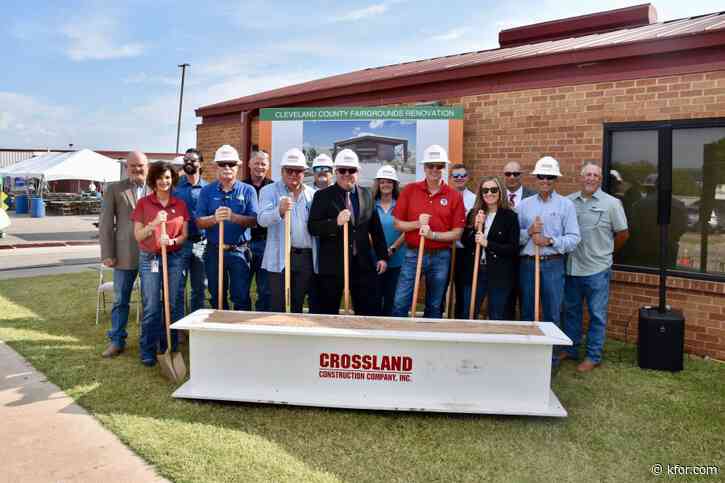 Cleveland County breaks ground to remodel fairground event center