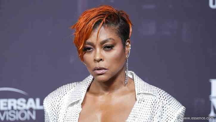 Taraji P. Henson Rocks New Orange Pixie Cut