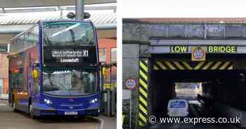 Bungling bosses humiliated as new electric buses too tall to go under bridge