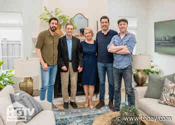 Jonathan and Drew Scott renovate their parents' new LA home — take a tour