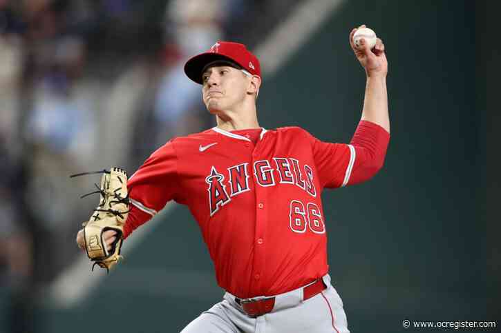 Angels’ Samuel Aldegheri beats Rangers for 1st career win