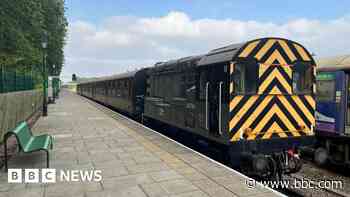 Trains return to heritage railway station