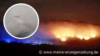 Waldbrand im Harz: Loderndes Feuer am Brocken außer Kontrolle – Einsatzleiter äußert sich