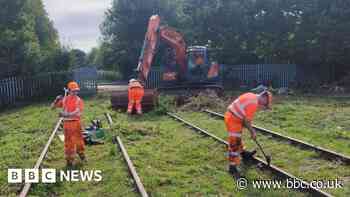 Disused tracks donated to help heritage railway