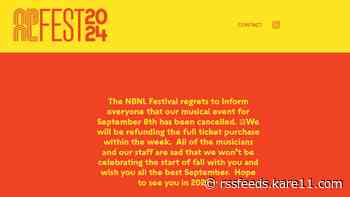 NBNL Music Festival canceled days before event