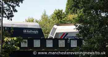 'It sounded like a building was coming down' - Freight train travelling through Tameside derails injuring one person