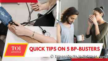 5 Simple ways to bring down high BP