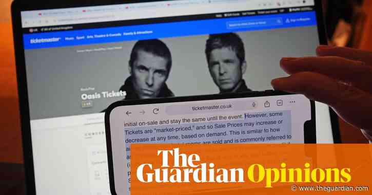 Process fee, service fee, delivery fee … Who wouldn’t pay to see Ticketmaster rinsed by the regulator? | Marina Hyde