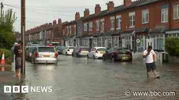 Water firm urges people to avoid area after floods